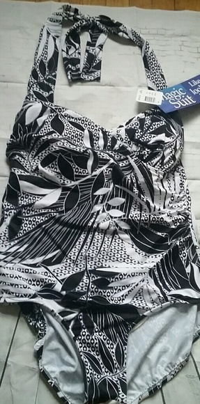 SOLD SOLD Tropical One-piece Swimsuit 2x - Picture 3 of 8